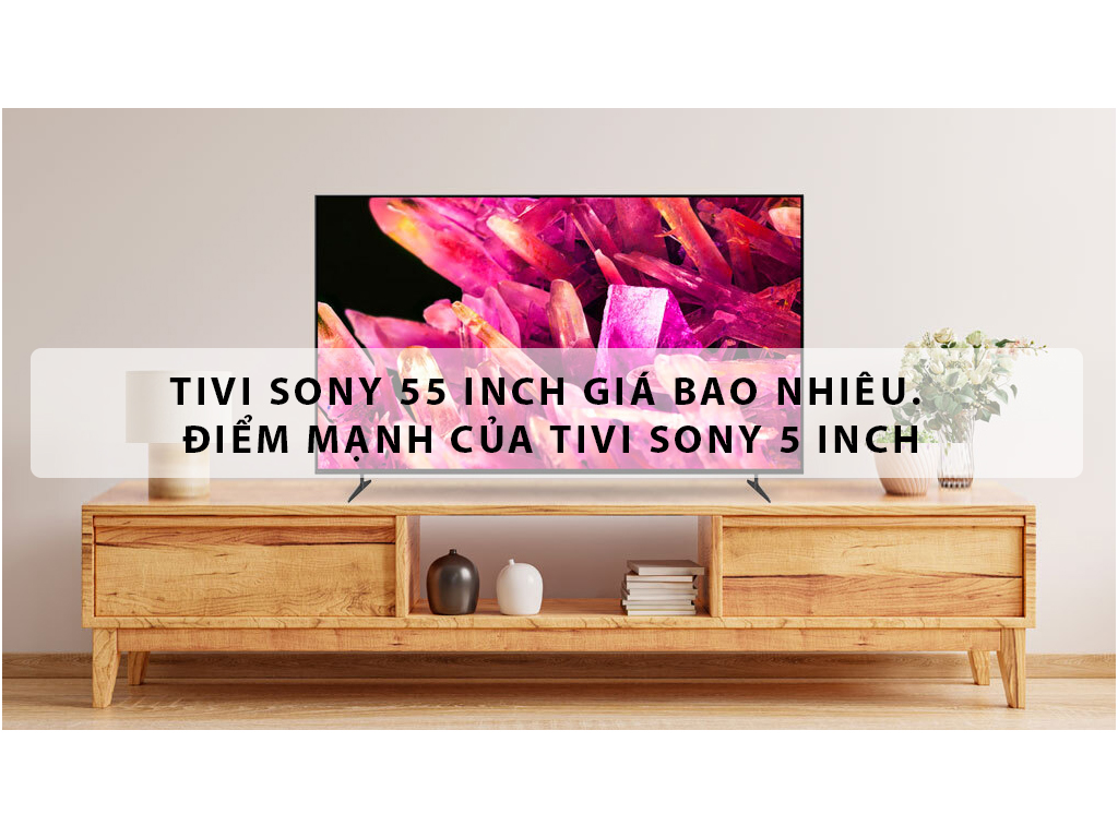 Tivi Sony 55 inch giá bao nhiêu? Giá TOP 10+ tivi Sony được đánh ...