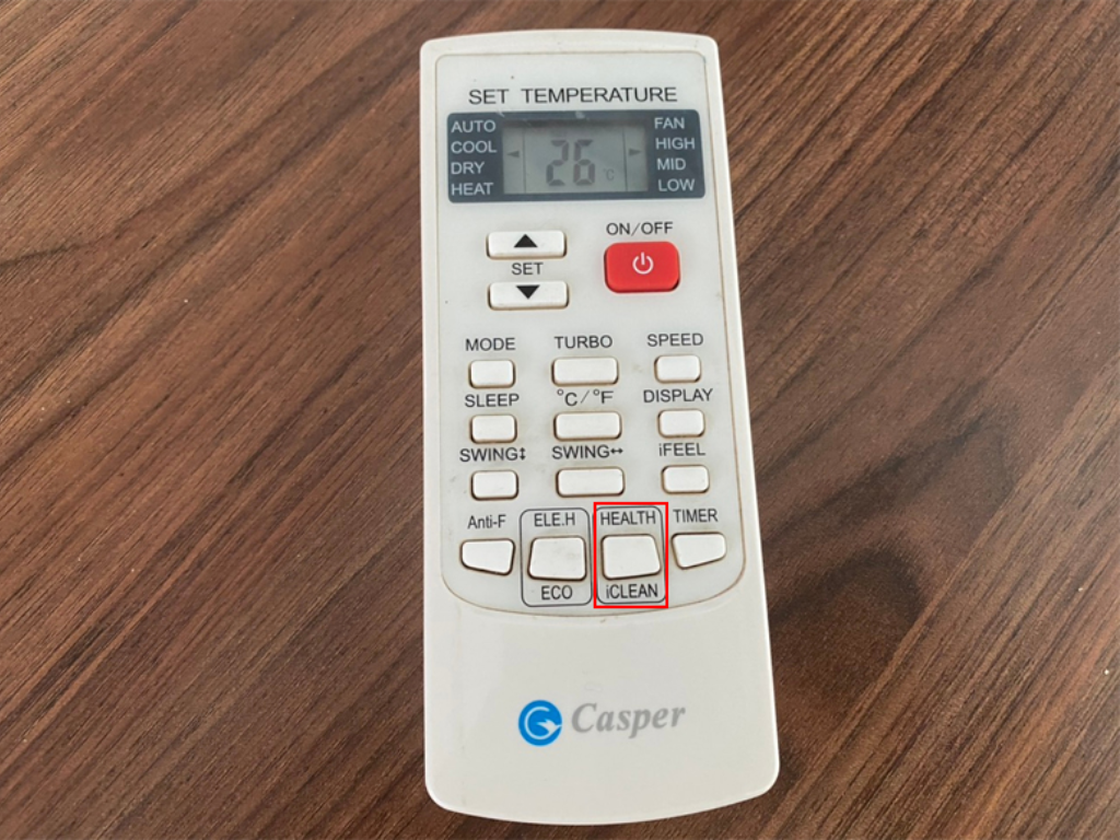 Cách sử dụng remote máy lạnh Casper chuẩn “bậc thầy” không chỉ là ON ...